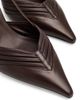 Jimmy Choo Women's Afia 65MM Leather Slingback Pumps - 6