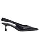 Jimmy Choo Women's Amel 50MM Embossed-Leather Slingback Pumps - 1