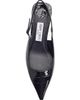 Jimmy Choo Women's Amel 50MM Embossed-Leather Slingback Pumps - 4