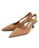 Jimmy Choo Women's Amel 50MM Suede Slingback Pumps - 2