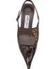 Jimmy Choo Women's Amel 50MM Tortoiseshell Slingback Pumps - 3