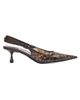 Jimmy Choo Women's Amel 50MM Tortoiseshell Slingback Pumps - 6