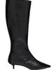 Jimmy Choo Women's Amis 35MM Leather Knee-High Boots - 4
