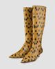 Jimmy Choo Women's Amis 35MM Snakeskin-Embossed Leather Knee-High Boots - 2