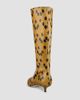 Jimmy Choo Women's Amis 35MM Snakeskin-Embossed Leather Knee-High Boots - 3