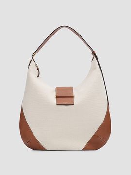 Jimmy Choo Women's Bar Canvas Hobo Bag