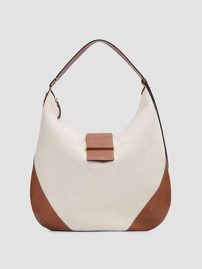 Jimmy Choo Women's Bar Canvas Hobo Bag