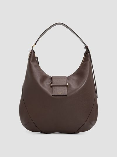 Jimmy Choo Women's Bar Medium Leather Hobo Bag