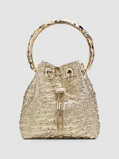 Jimmy Choo Women's Bon Bon Drawstring Top Handle Bag