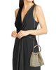 Jimmy Choo Women's Bon Bon Woven Metallic Top Handle Bag - 2