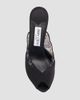 Jimmy Choo Women's Brigitte 100MM Lace & Satin Mules - 4