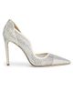 Jimmy Choo Women's Brigitte 100MM Mesh Micro Crystal Pumps - 7