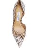 Jimmy Choo Women's Brigitte 100MM Printed Leather Pumps - 4