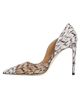 Jimmy Choo Women's Brigitte 100MM Printed Leather Pumps - 5