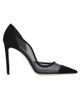 Jimmy Choo Women's Brigitte 100MM Suede and Mesh Pumps - 1