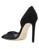 Jimmy Choo Women's Brigitte 100MM Suede and Mesh Pumps - 3
