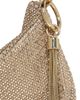 Jimmy Choo Women's Callie Crystal Hotfix Suede Shoulder Bag - 6