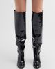 Jimmy Choo Women's Caly 85MM Eel-Embossed Leather Over-The-Knee Boots - 2