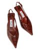 Jimmy Choo Women's Camie 60MM Snake Slingback Pumps - 4