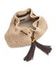 Jimmy Choo Women's Cinch Small Raffia Shoulder Bag - 3