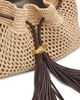 Jimmy Choo Women's Cinch Small Raffia Shoulder Bag - 4