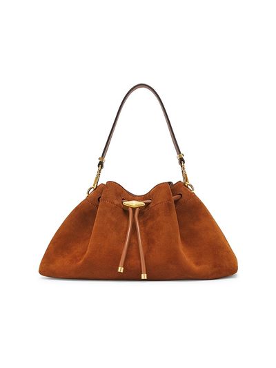 Jimmy Choo Women's Cinch Suede Bucket Bag