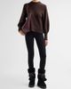 Jimmy Choo Women's Cobi Shearling & Suede Knee-High Boots - 3