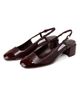 Jimmy Choo Women's Elisa 45MM Leather Slingback Pumps - 2