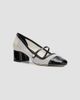 Jimmy Choo Women's Elisa 45MM Mesh & Patent Leather Mary Jane Pumps - 3