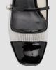 Jimmy Choo Women's Elisa 45MM Mesh & Patent Leather Mary Jane Pumps - 5