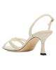 Jimmy Choo Women's Elsy 70MM Fine Raffia Slingback Sandals - 3