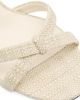 Jimmy Choo Women's Elsy 70MM Fine Raffia Slingback Sandals - 5