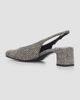 Jimmy Choo Women's Eyla 45MM Herringbone Slingback Pumps - 4