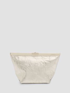 Jimmy Choo Women's Ganache Metallic Leather Clutch