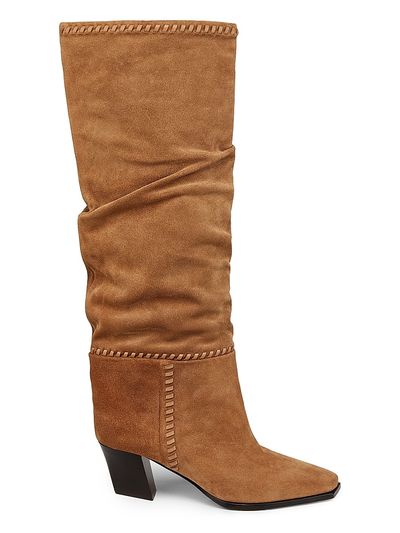 Jimmy Choo Women's Hart 60MM Suede Knee Boots