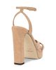 Jimmy Choo Women's Kove 120MM Suede Platform Sandals - 3