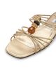 Jimmy Choo Women's Lova Multi-Strap Beaded Leather Mules - 5