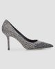 Jimmy Choo Women's Love 85MM Dégradé Crystal-Embellished Herringbone Pumps - 6