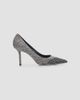Jimmy Choo Women's Love 85MM Dégradé Crystal-Embellished Herringbone Pumps - 7