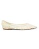 Jimmy Choo Women's Love Mesh & Sequins Ballet Flats - 7