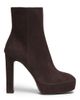 Jimmy Choo Women's Marene 120MM Suede Platform Ankle Boots - 1