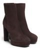 Jimmy Choo Women's Marene 120MM Suede Platform Ankle Boots - 2