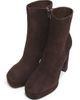 Jimmy Choo Women's Marene 120MM Suede Platform Ankle Boots - 4