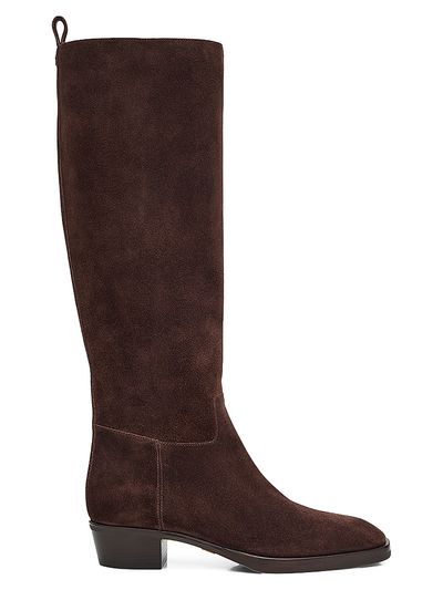 Jimmy Choo Women's Mave 45MM Suede Knee-High Boots