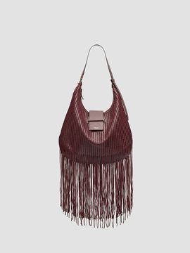 Jimmy Choo Women's Medium Leather Hobo Bag