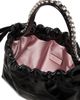 Jimmy Choo Women's Mini Embellished Satin Top Handle Bag - 5