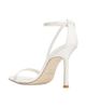 Jimmy Choo Women's Moza 100MM Crystal-Buckle Satin Sandals - 3