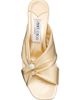 Jimmy Choo Women's Rafi 45MM Leather Sandals - 4