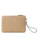 Jimmy Choo Women's Riviera Capsule Raffia Flat Pouch - 4