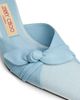 Jimmy Choo Women's Riviera Livi 65MM Bow-Detail Mules - 5